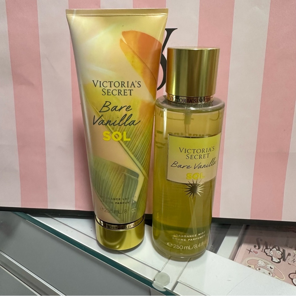 Victoria's Secret Bare Vanilla Perfume and Lotion